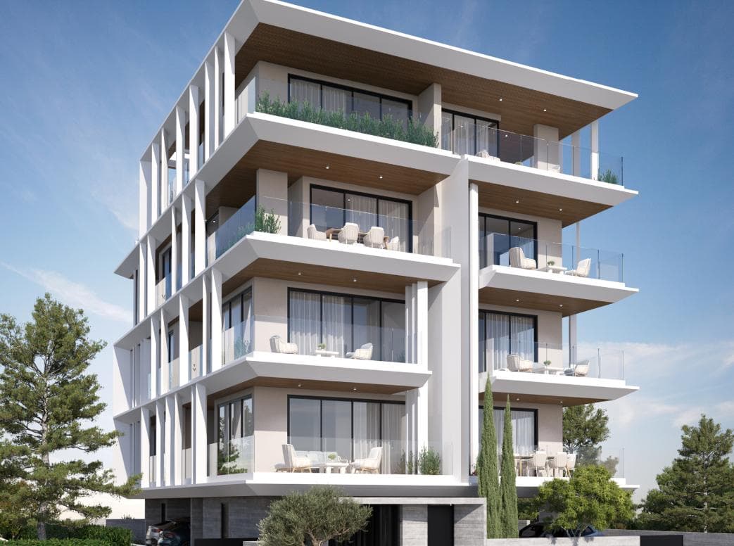 2-bedrooms apartments in Limassol, Cyprus.