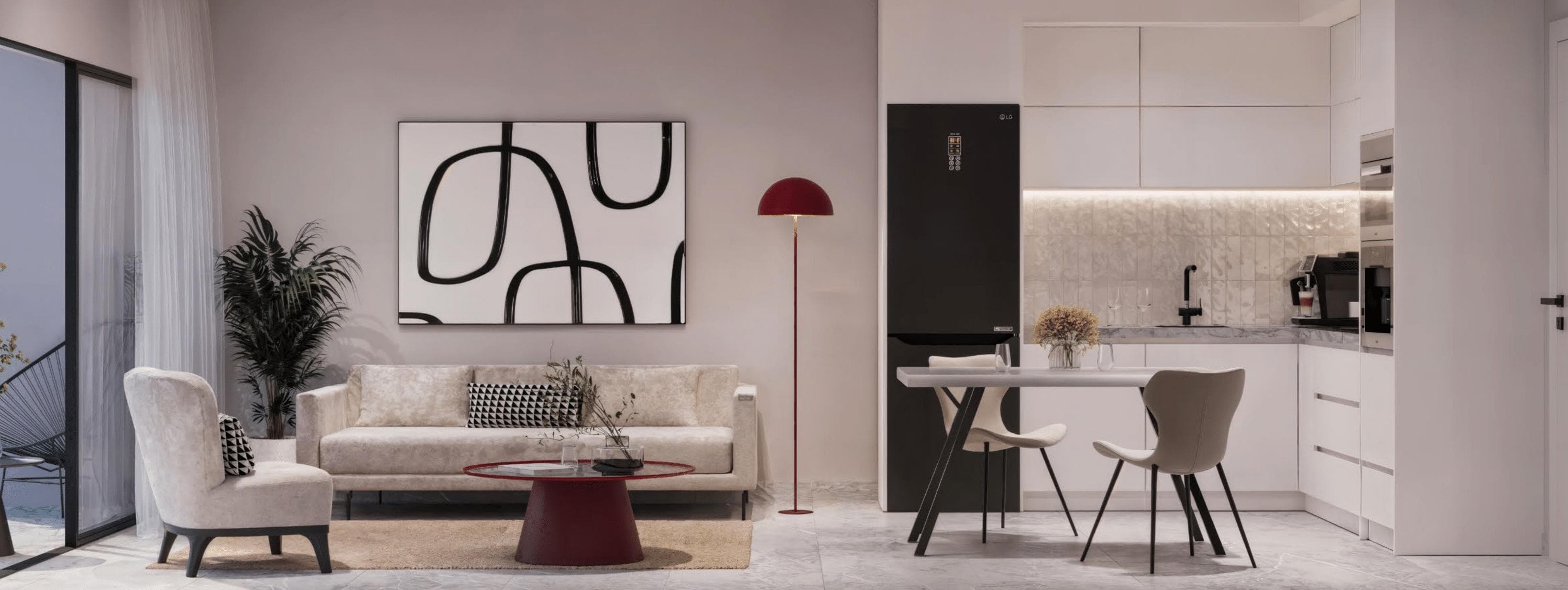1-bedrooms apartments in Paphos, Cyprus.