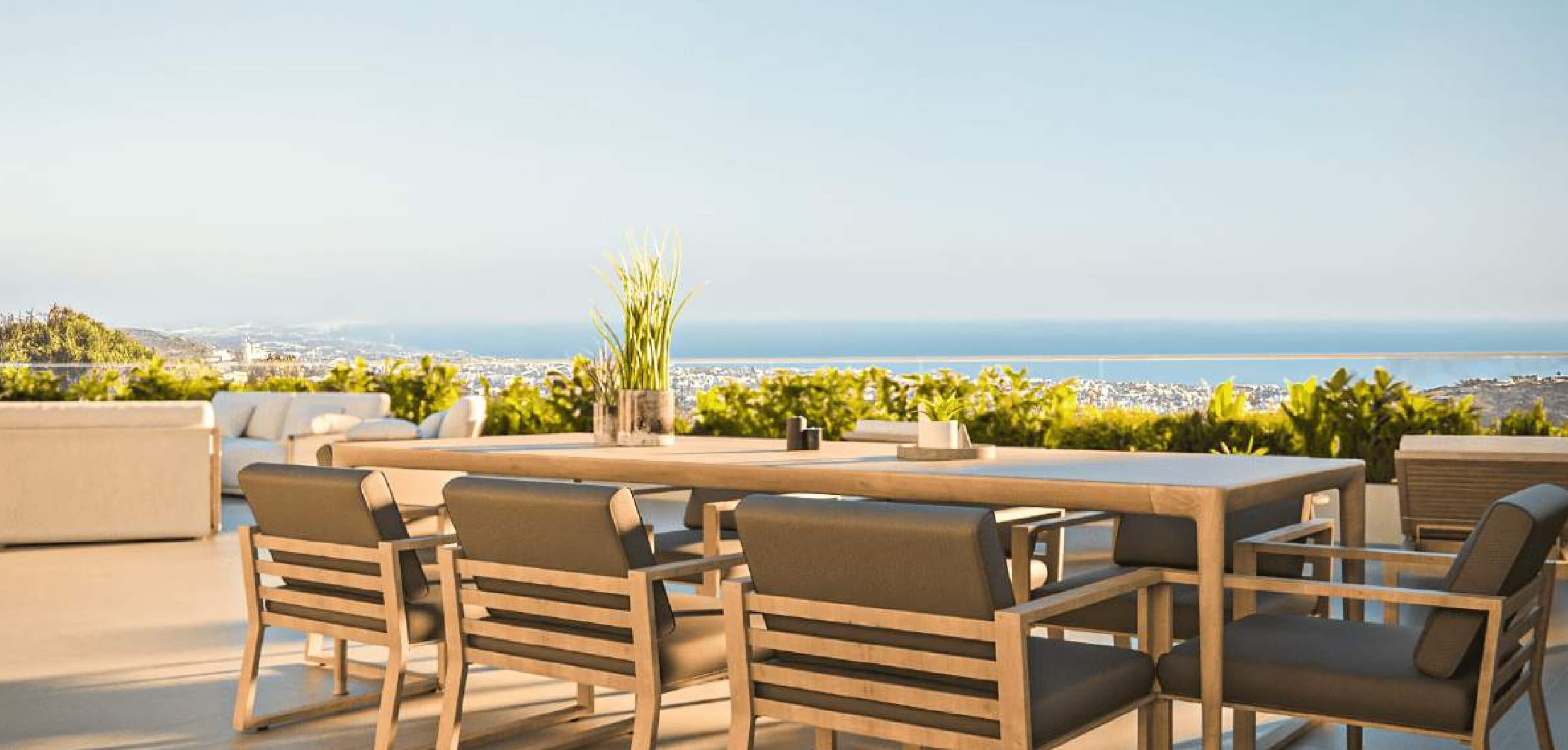3-bedrooms apartments in Limassol, Cyprus.