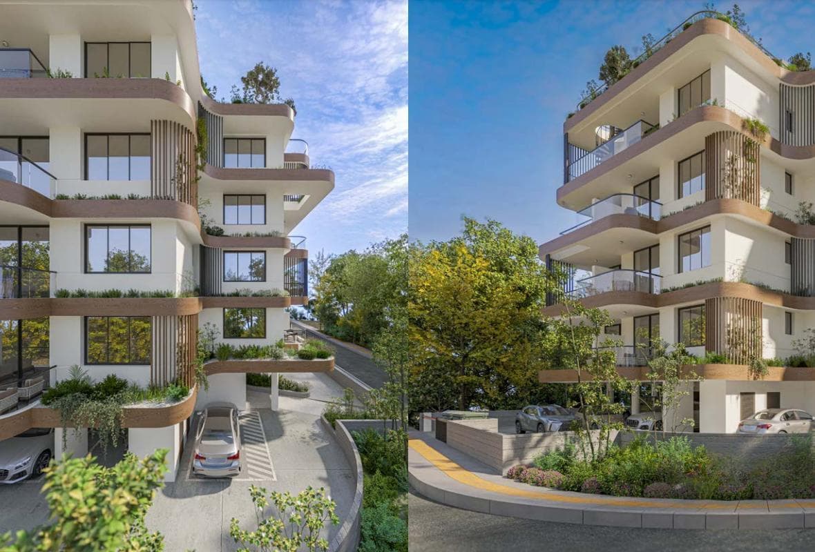 2-bedrooms apartments in Larnaca, Cyprus.