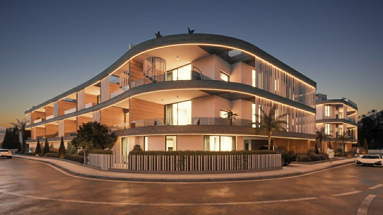 2-bedrooms apartments in Larnaca, Cyprus.