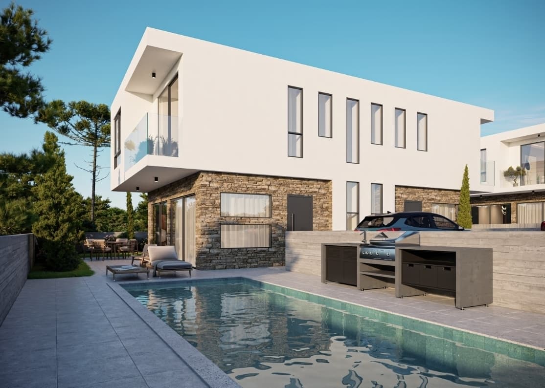 3-bedrooms house in Paphos, Cyprus.