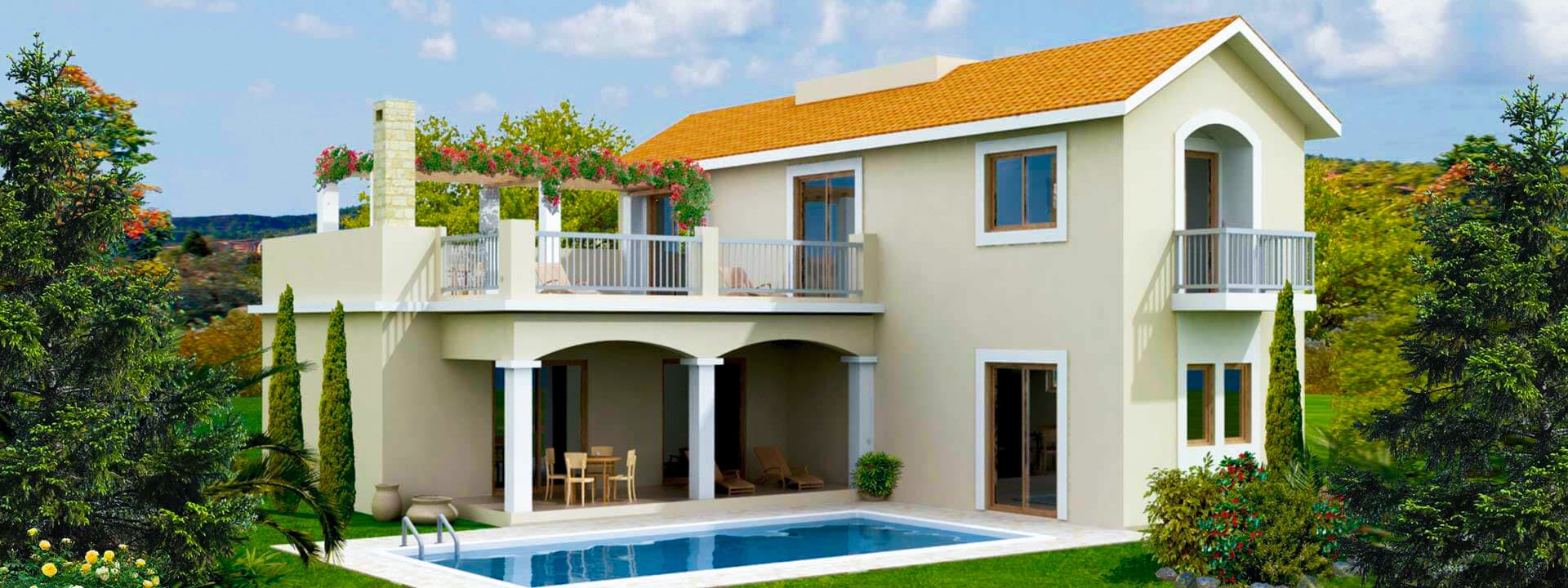 3-bedrooms house in Limassol, Cyprus.