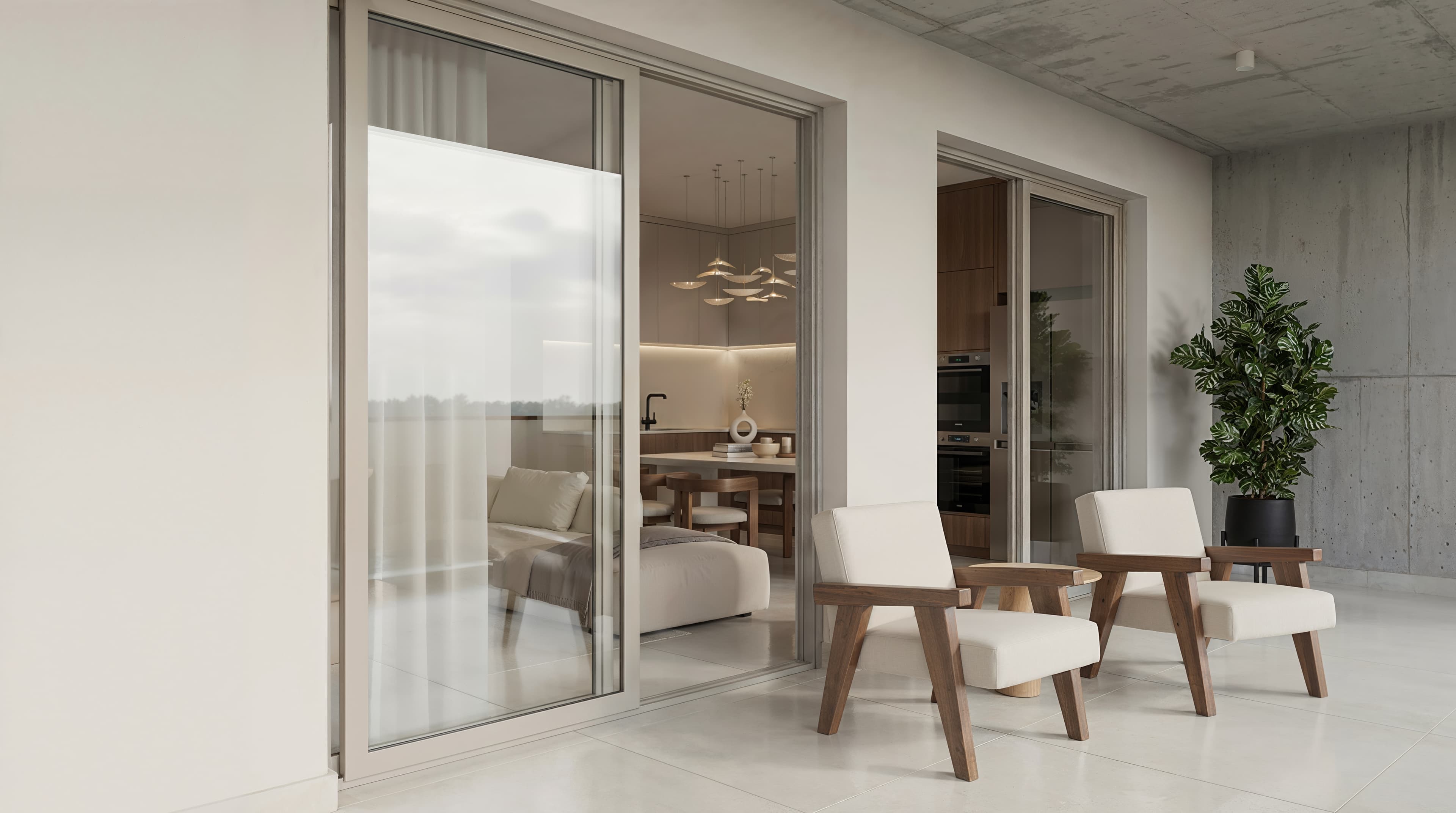 3-bedrooms apartments in Larnaca, Cyprus.