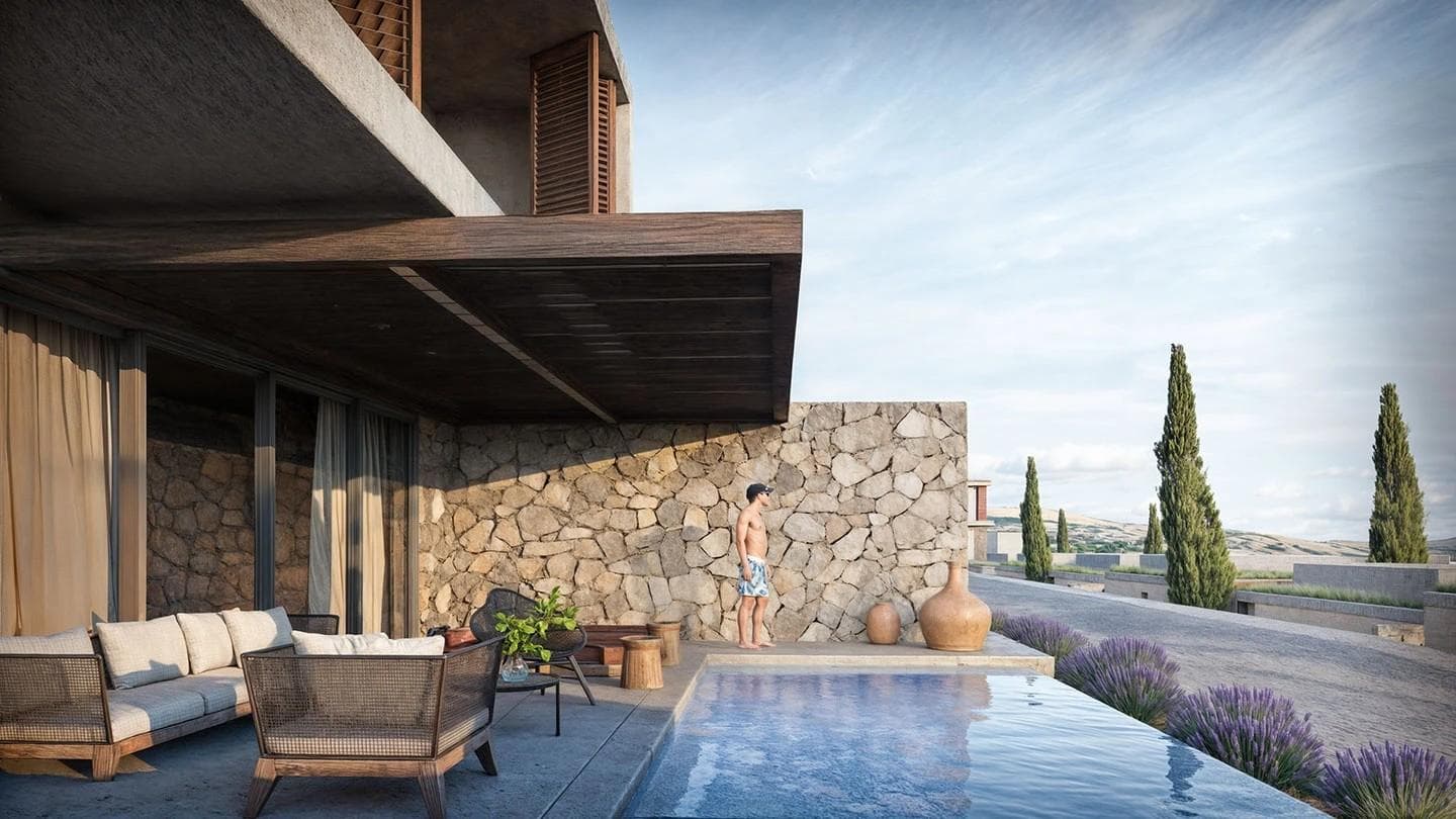 2-bedrooms house in Limassol, Cyprus.