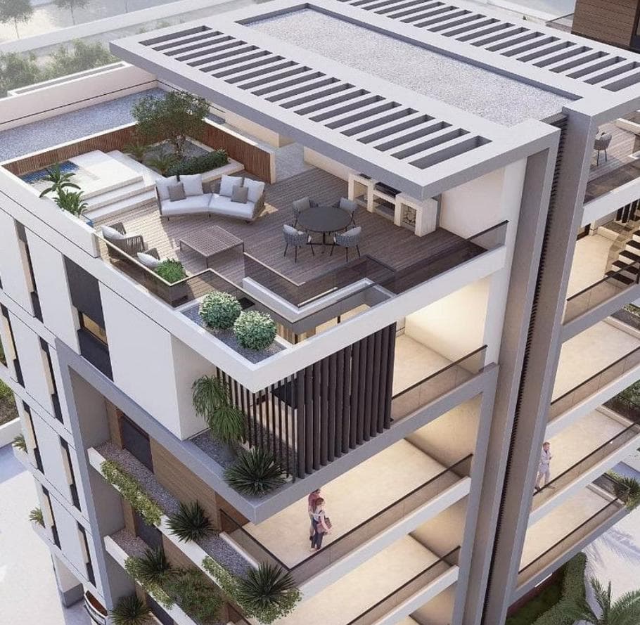 2-bedrooms apartments in Larnaca, Cyprus.