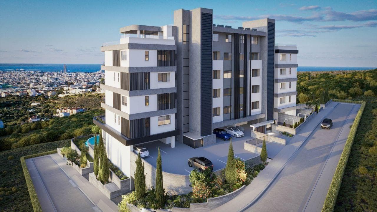 2-bedrooms apartments in Limassol, Cyprus.