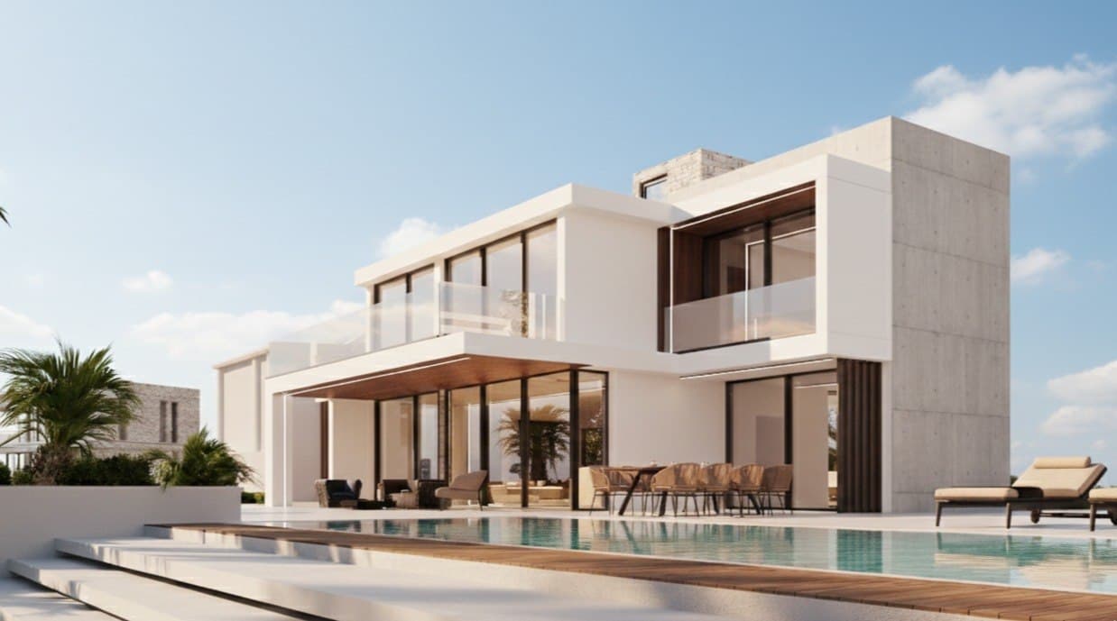 4-bedrooms house in Paphos, Cyprus.