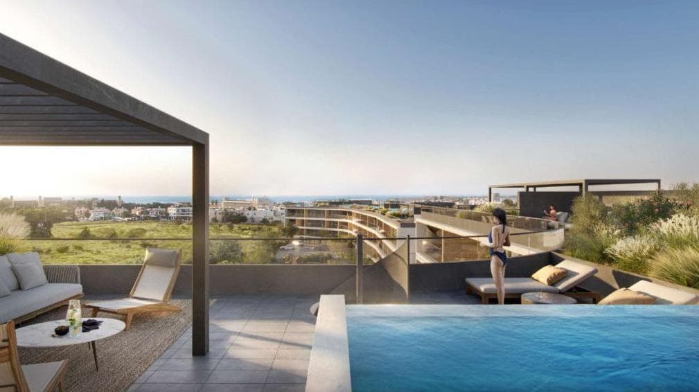 2-bedrooms apartments in Paphos, Cyprus.