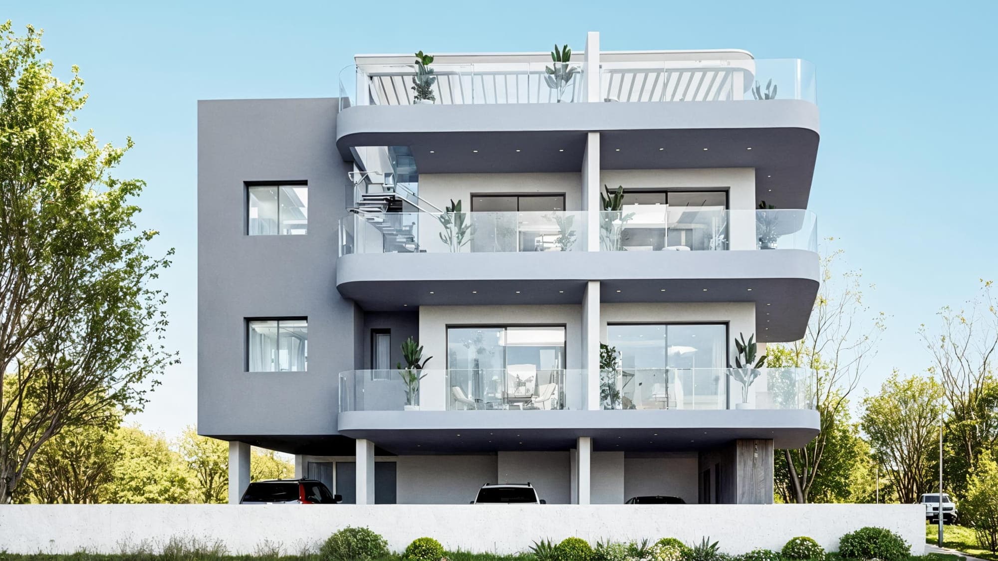 1-bedrooms apartments in Larnaca, Cyprus.