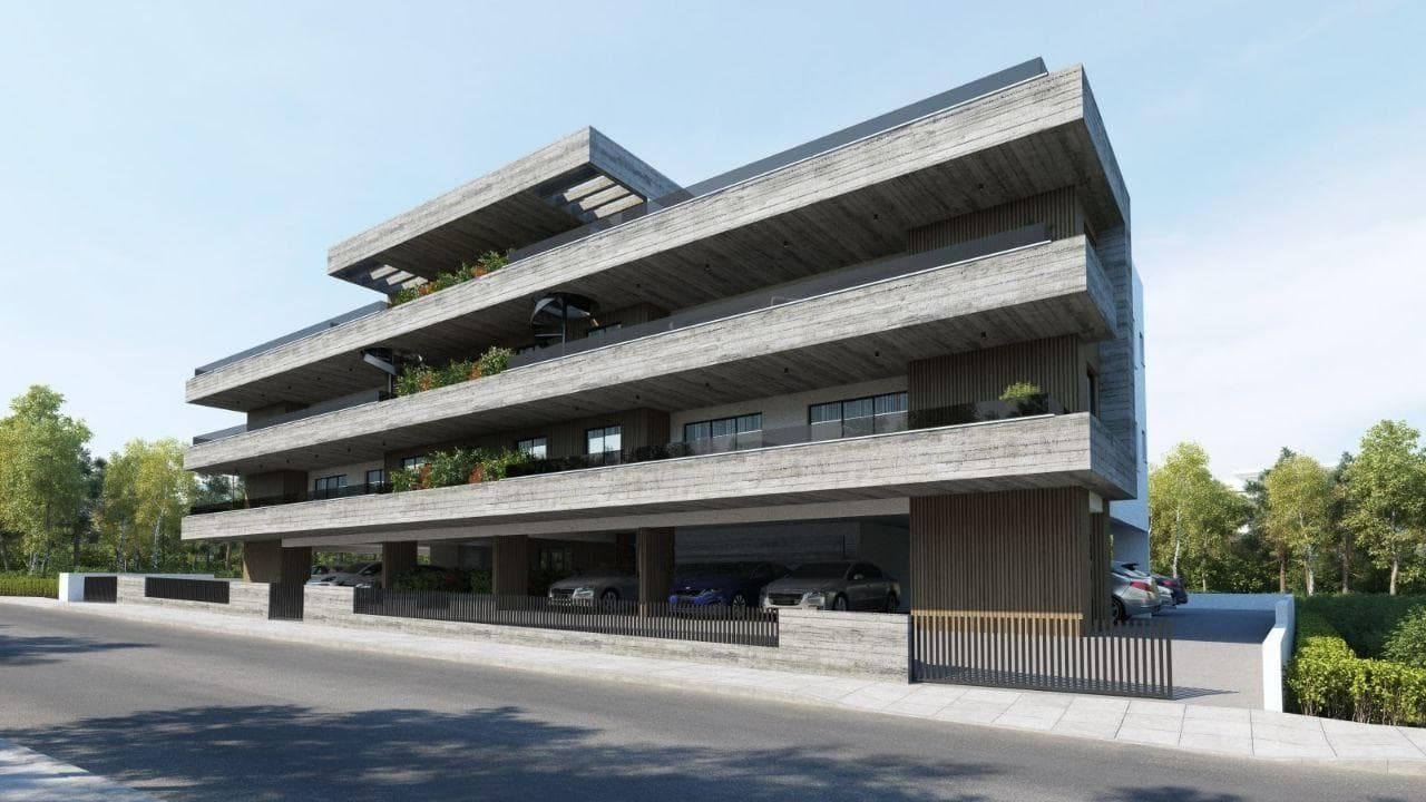 2-bedrooms apartments in Nicosia, Cyprus.