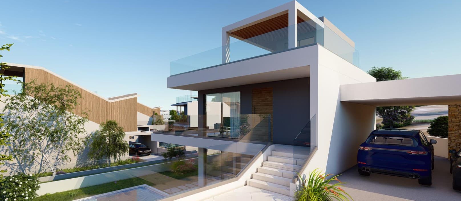 3-bedrooms house in Paphos, Cyprus.