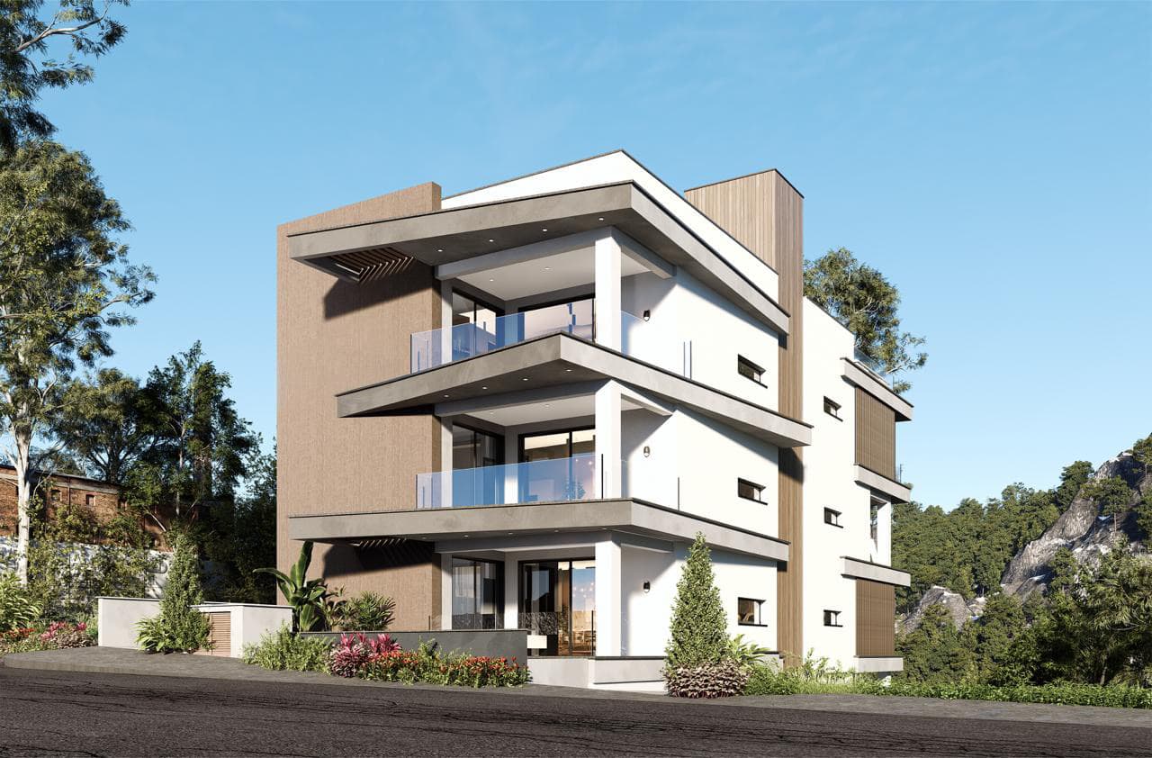 2-bedrooms apartments in Limassol, Cyprus.
