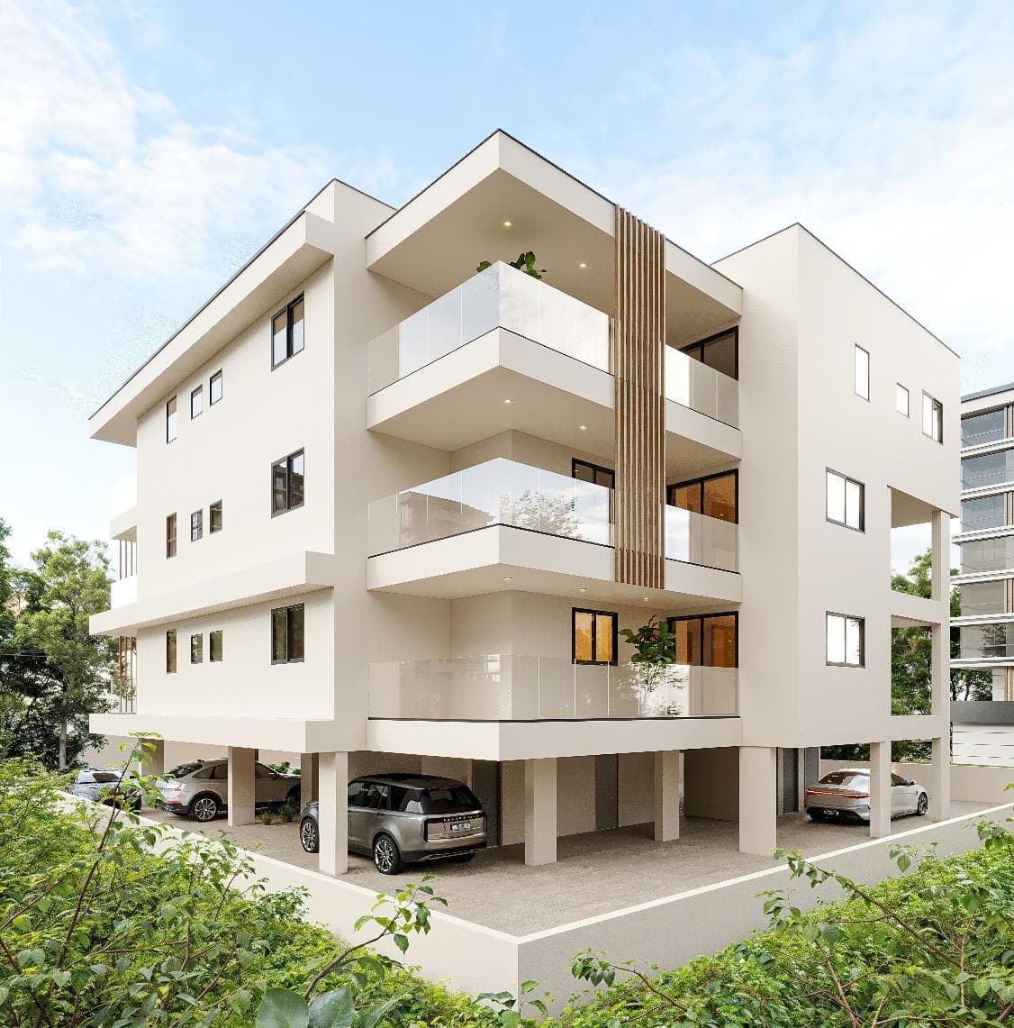 2-bedrooms apartments in Nicosia, Cyprus.