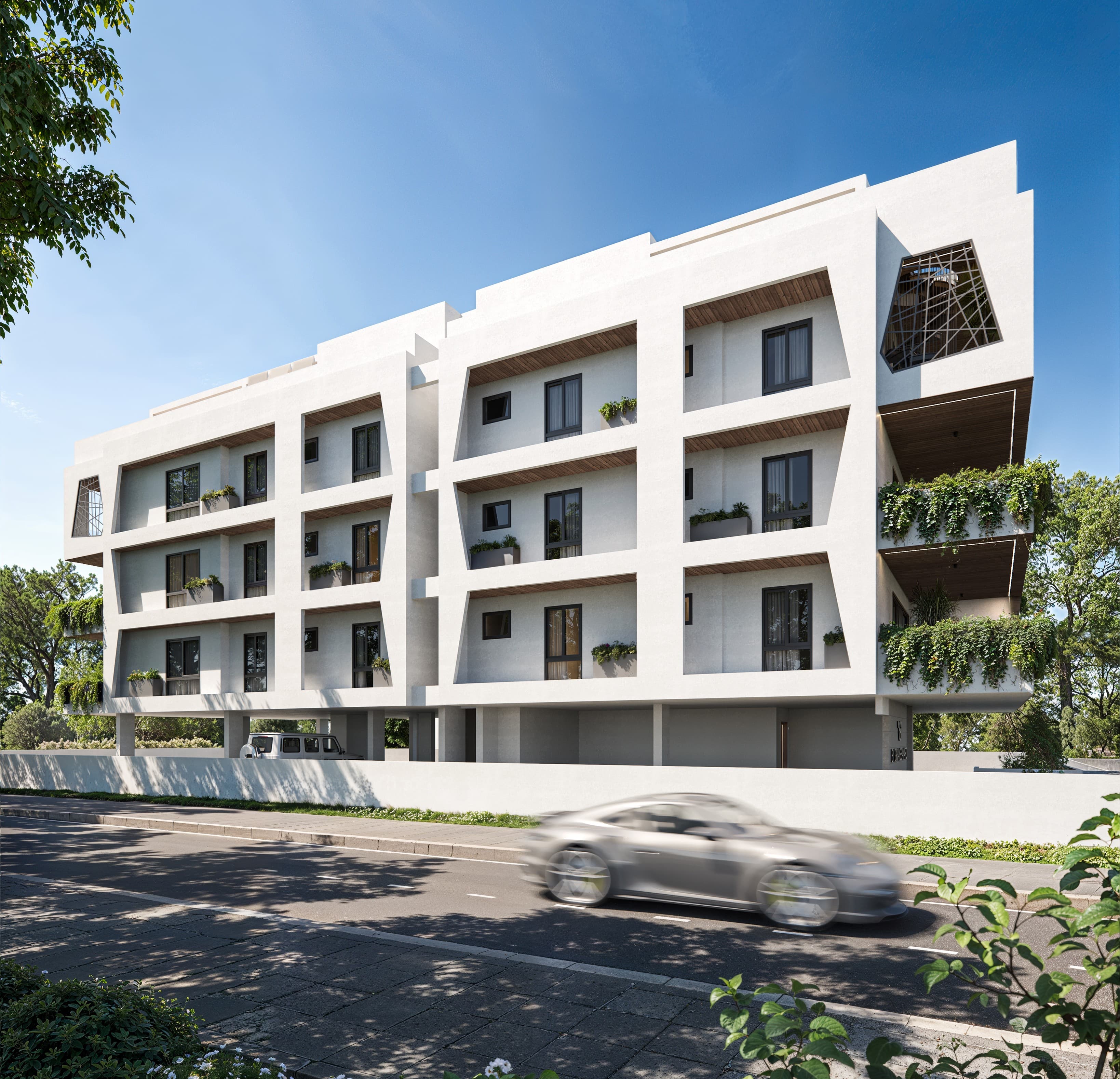2-bedrooms apartments in Larnaca, Cyprus.
