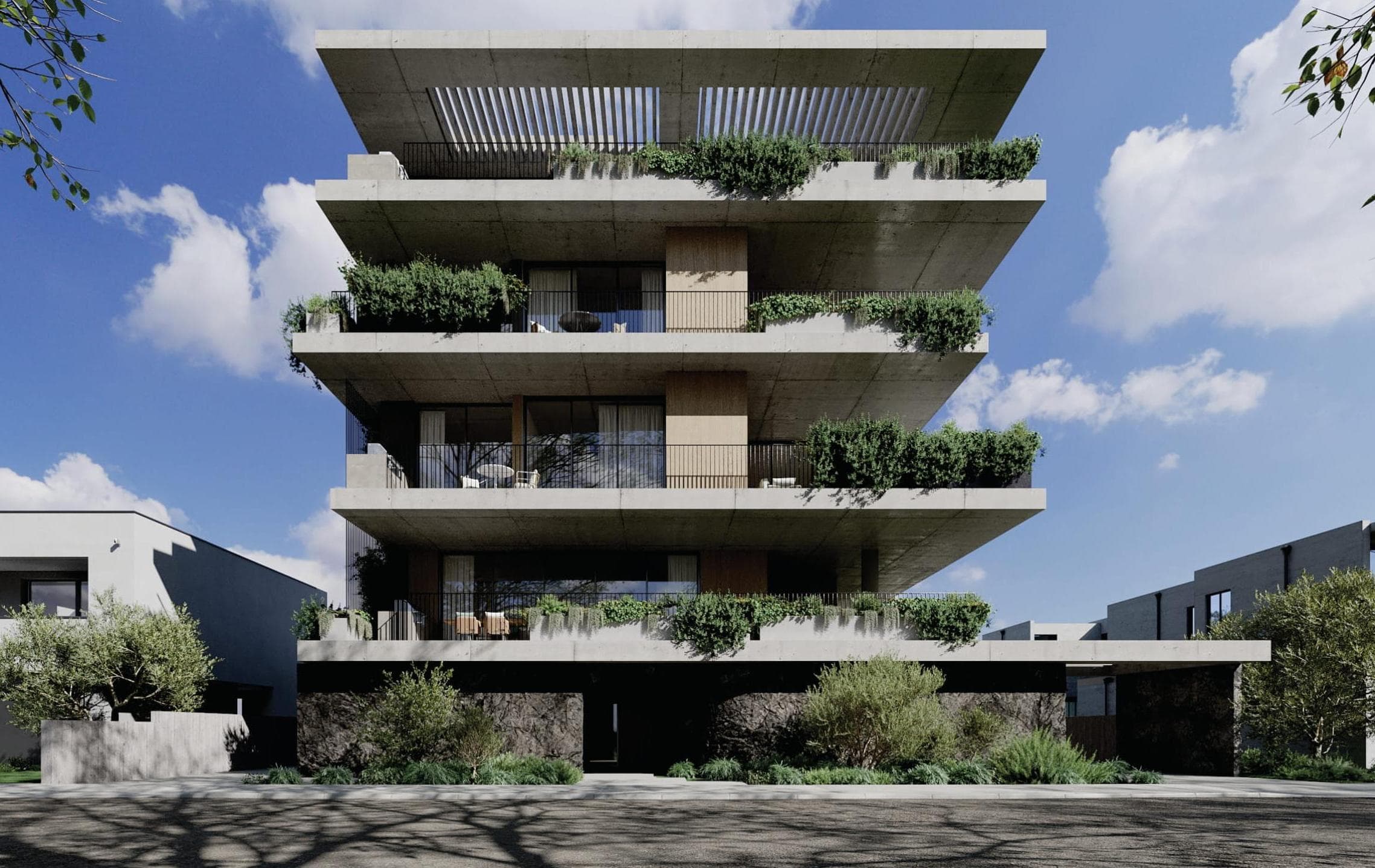 3-bedrooms apartments in Paphos, Cyprus.