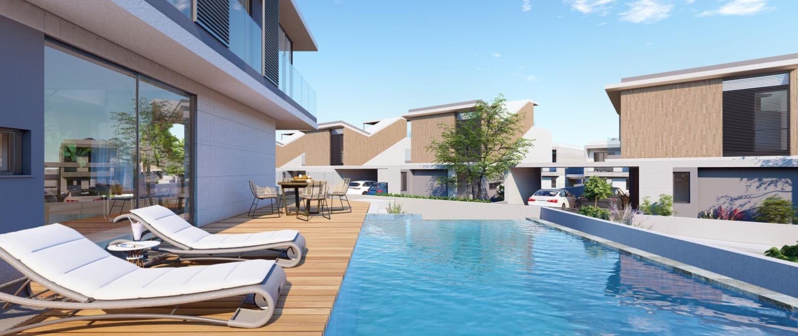 3-bedrooms house in Paphos, Cyprus.