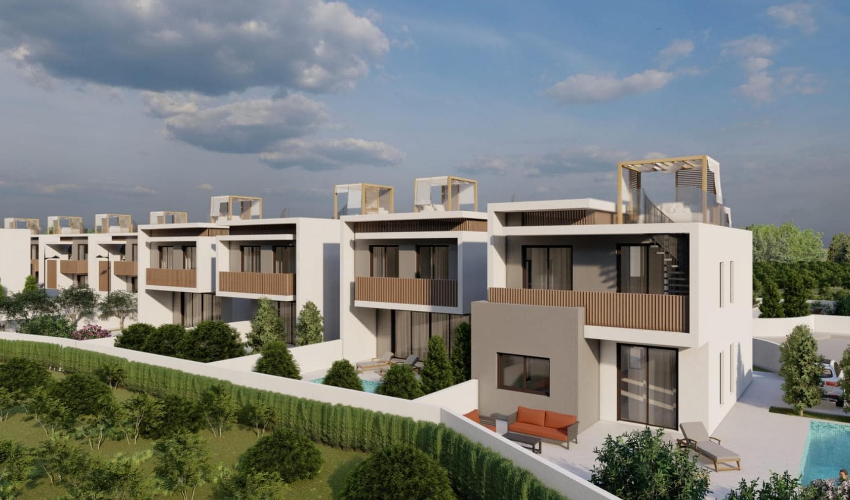 4-bedrooms house in Paphos, Cyprus.