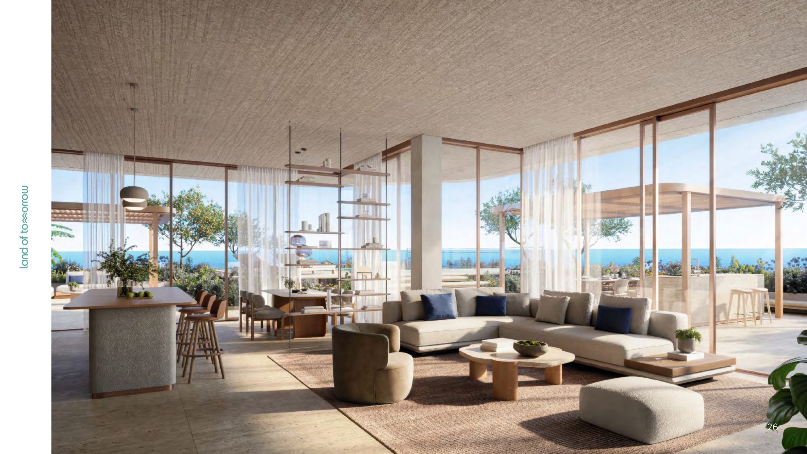 3-bedrooms apartments in Larnaca, Cyprus.