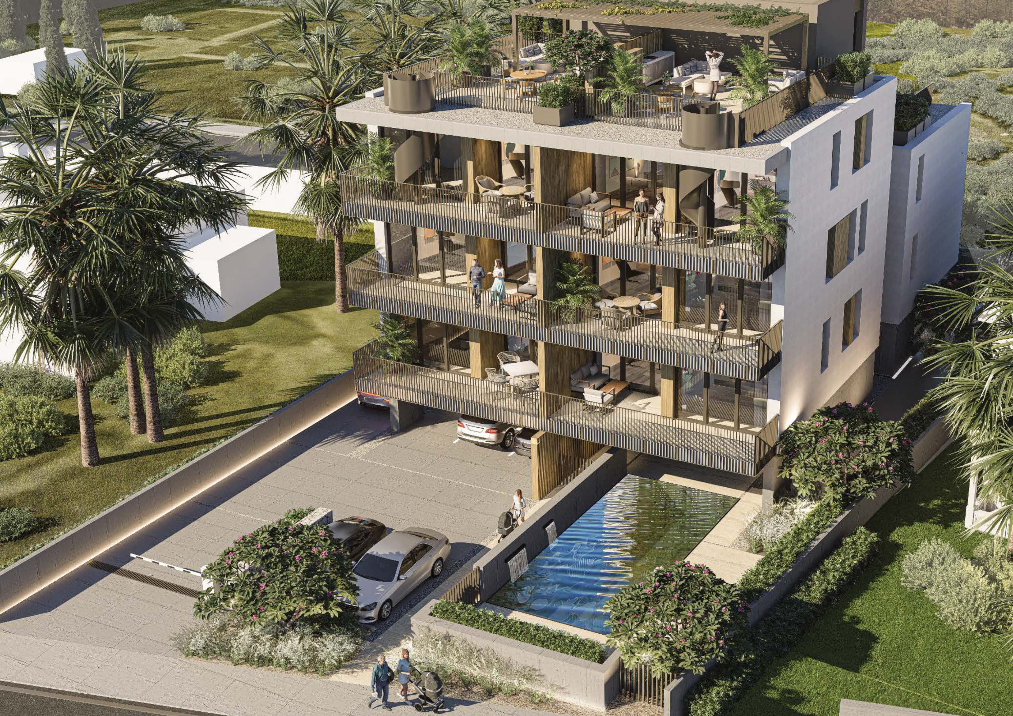 2-bedrooms apartments in Larnaca, Cyprus.