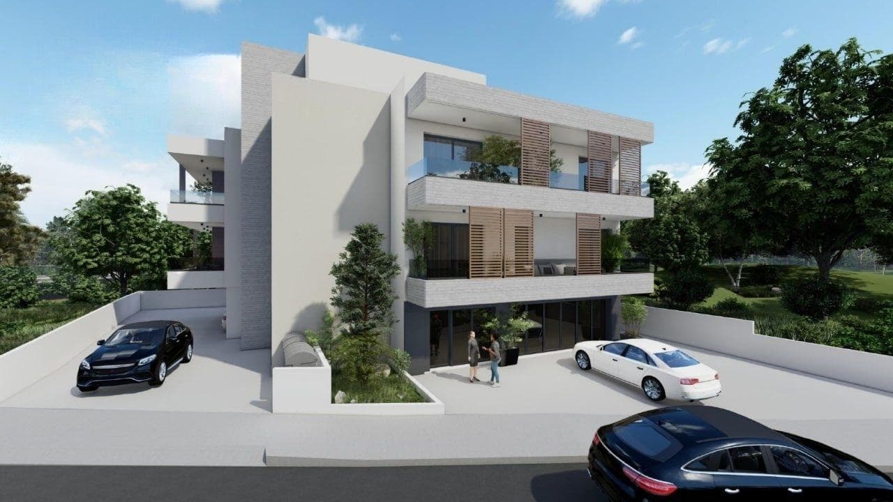 2-bedrooms apartments in Nicosia, Cyprus.