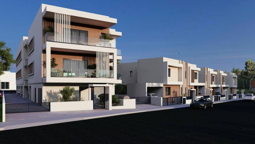 2-bedrooms apartments in Nicosia, Cyprus.