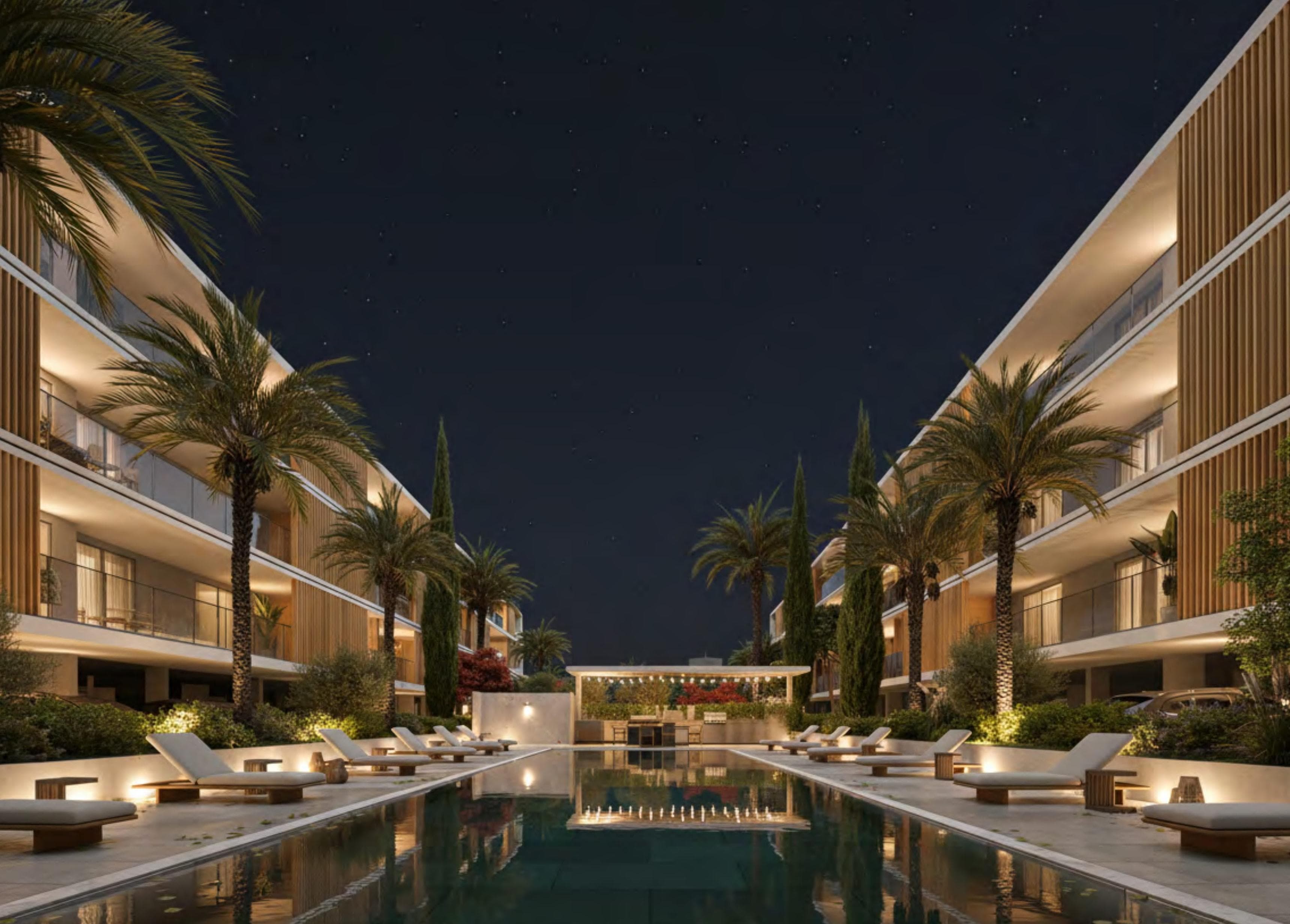 2-bedrooms apartments in Paphos, Cyprus.
