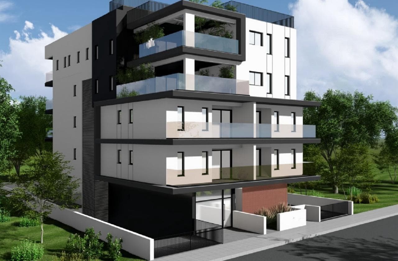 2-bedrooms apartments in Nicosia, Cyprus.