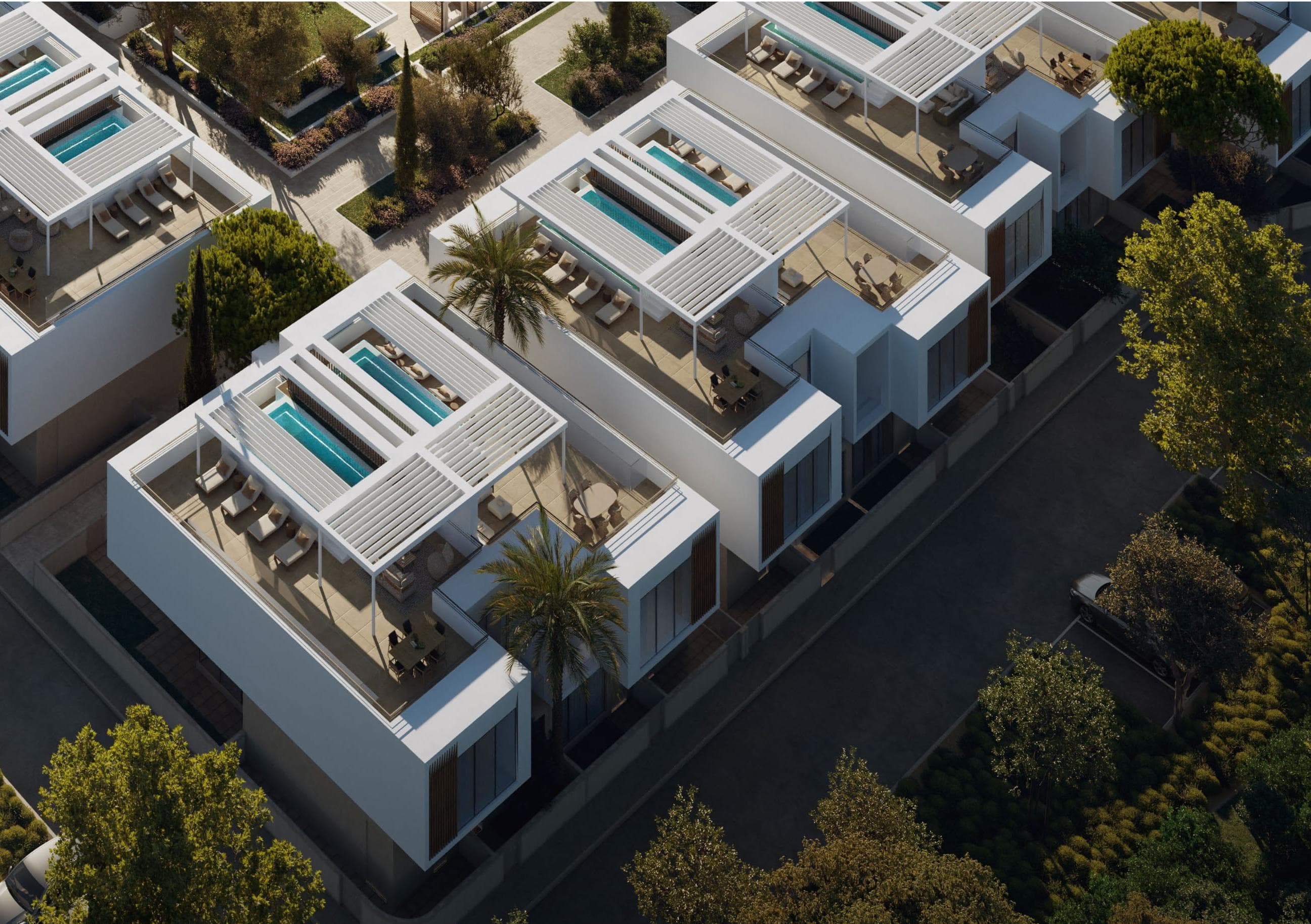 3-bedrooms apartments in Paphos, Cyprus.