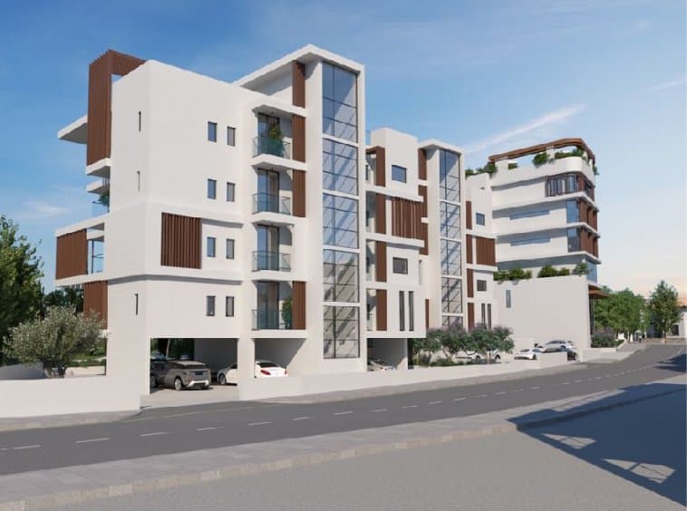 2-bedrooms apartments in Limassol, Cyprus.
