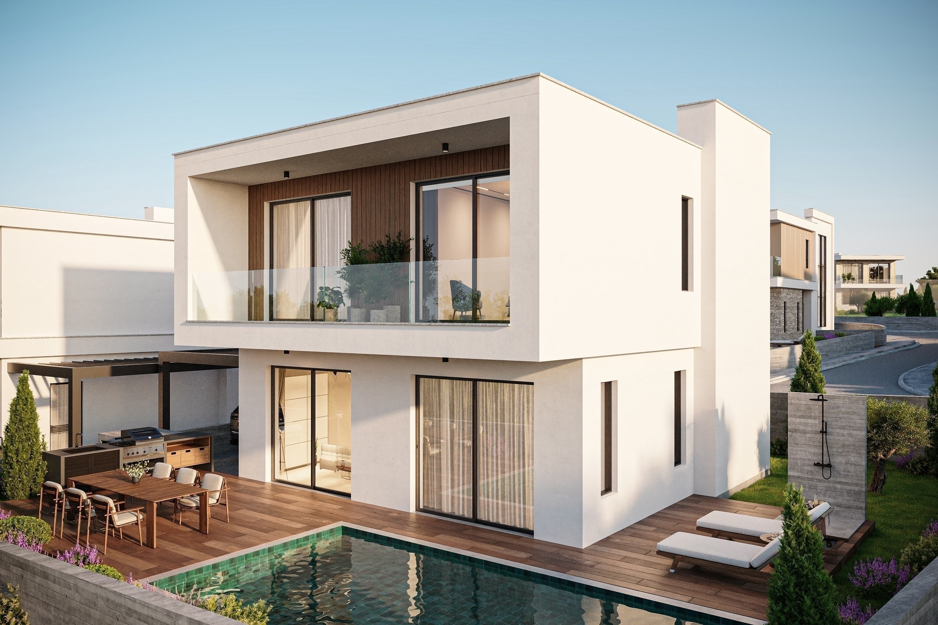 3-bedrooms house in Paphos, Cyprus.