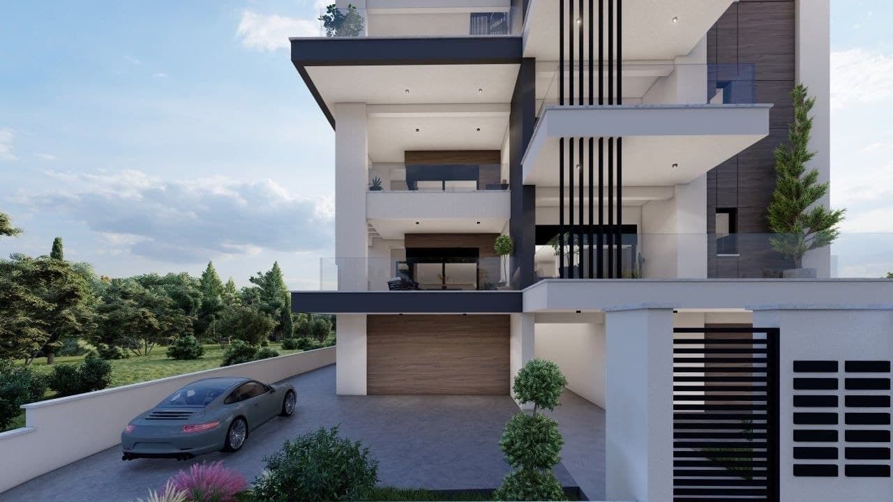 2-bedrooms apartments in Limassol, Cyprus.