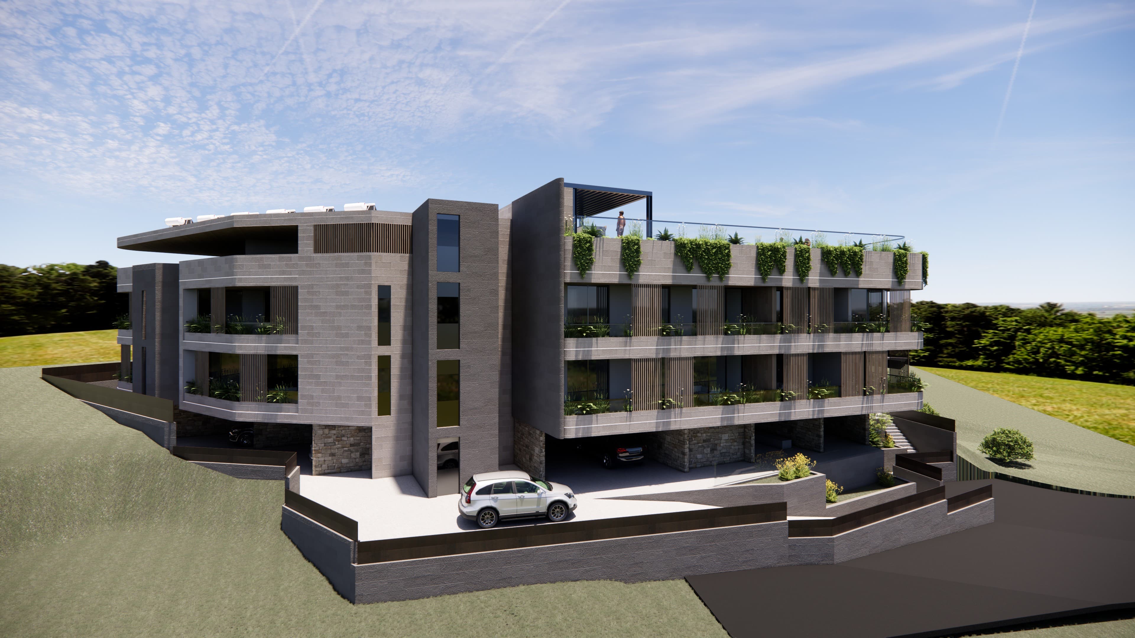 2-bedrooms apartments in Paphos, Cyprus.