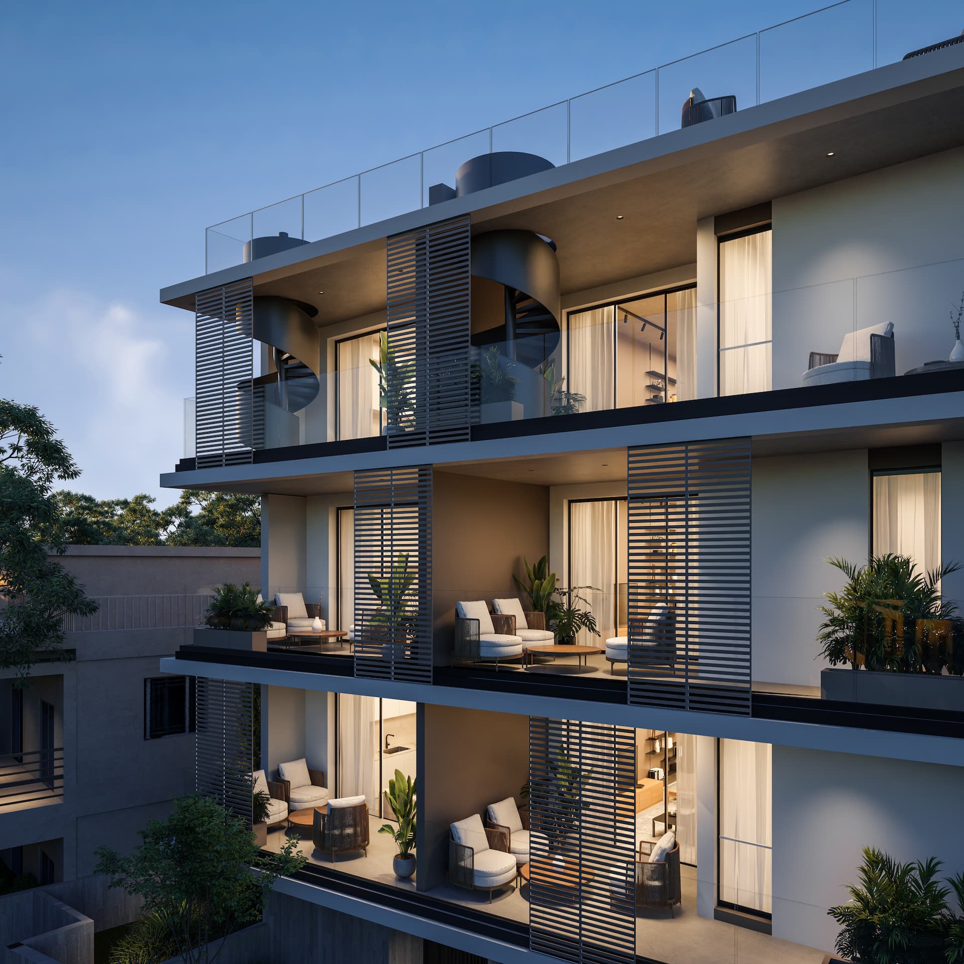 2-bedrooms apartments in Limassol, Cyprus.