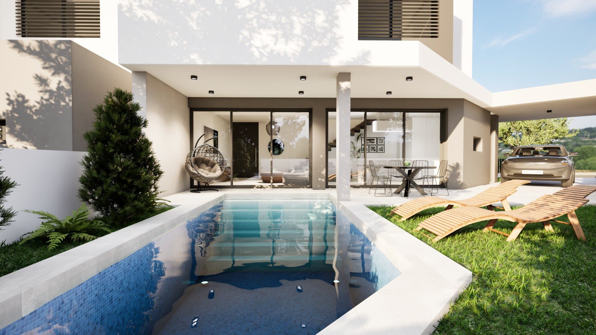 3-bedrooms house in Famagusta, Cyprus.