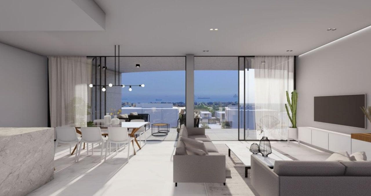 2-bedrooms apartments in Limassol, Cyprus.