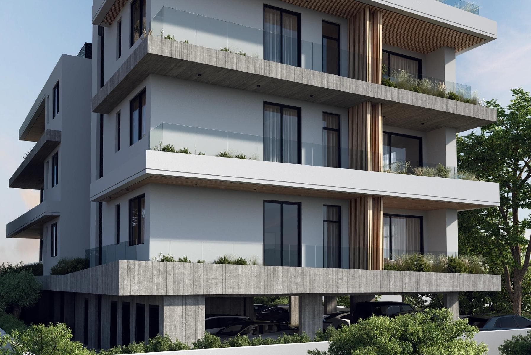2-bedrooms apartments in Limassol, Cyprus.