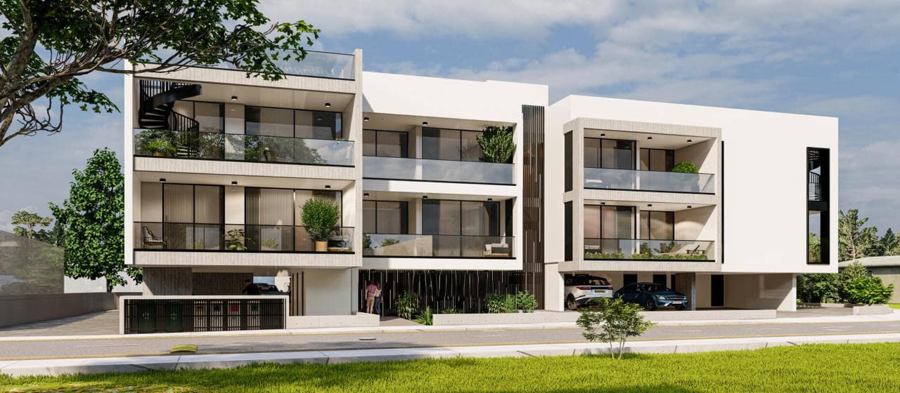 2-bedrooms apartments in Larnaca, Cyprus.