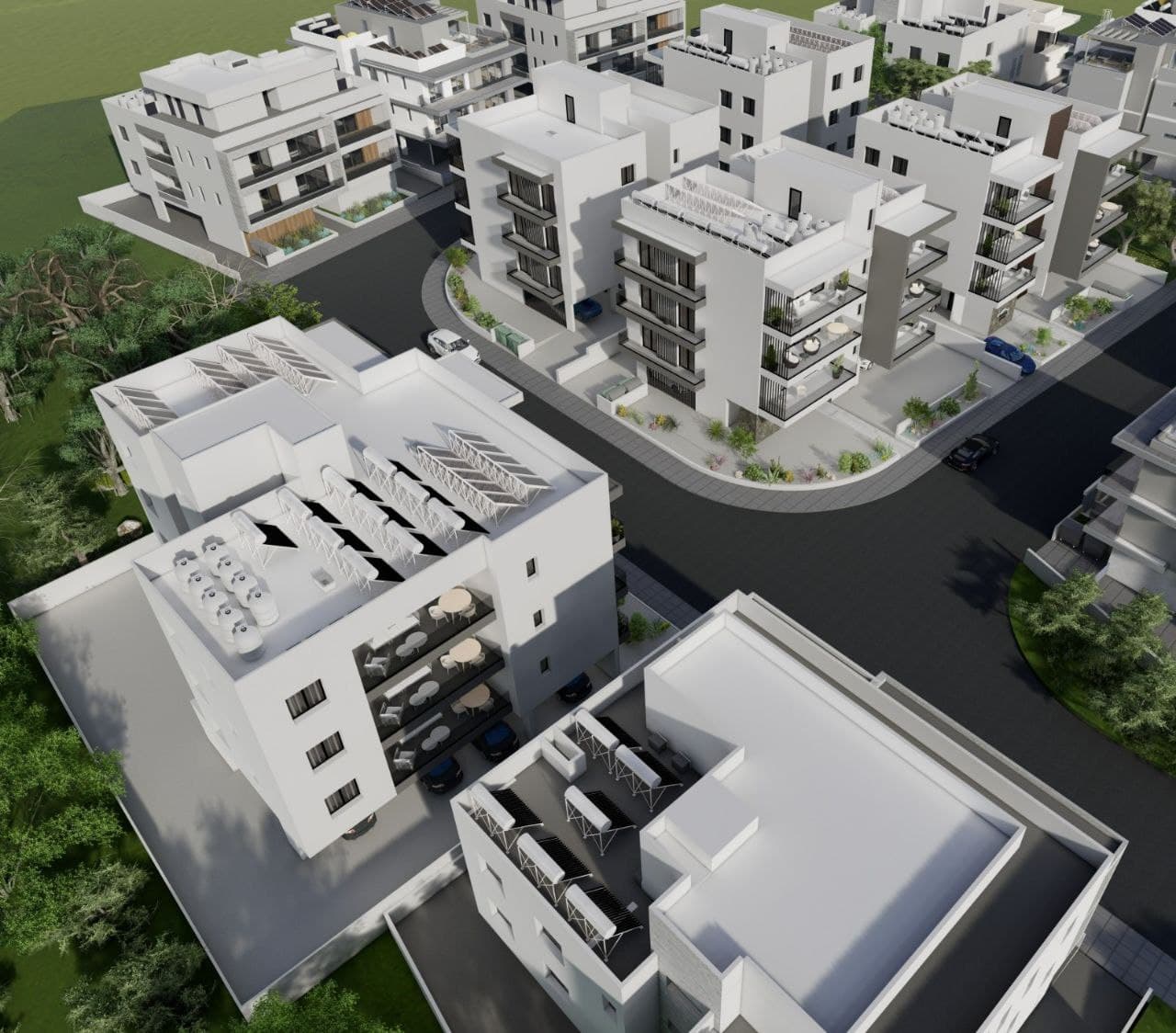 2-bedrooms apartments in Limassol, Cyprus.