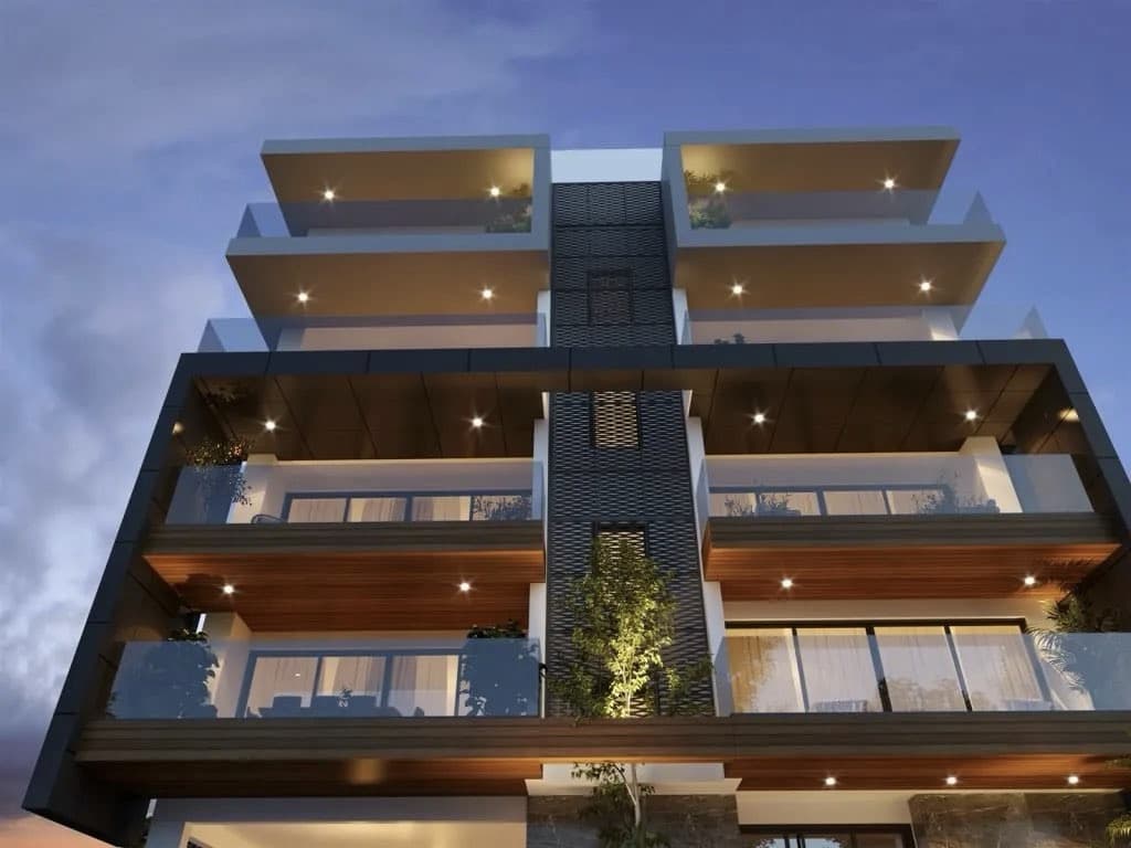 2-bedrooms apartments in Nicosia, Cyprus.