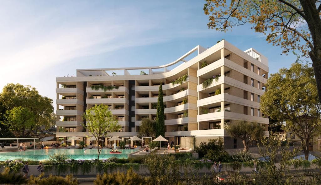 3-bedrooms apartments in Limassol, Cyprus.