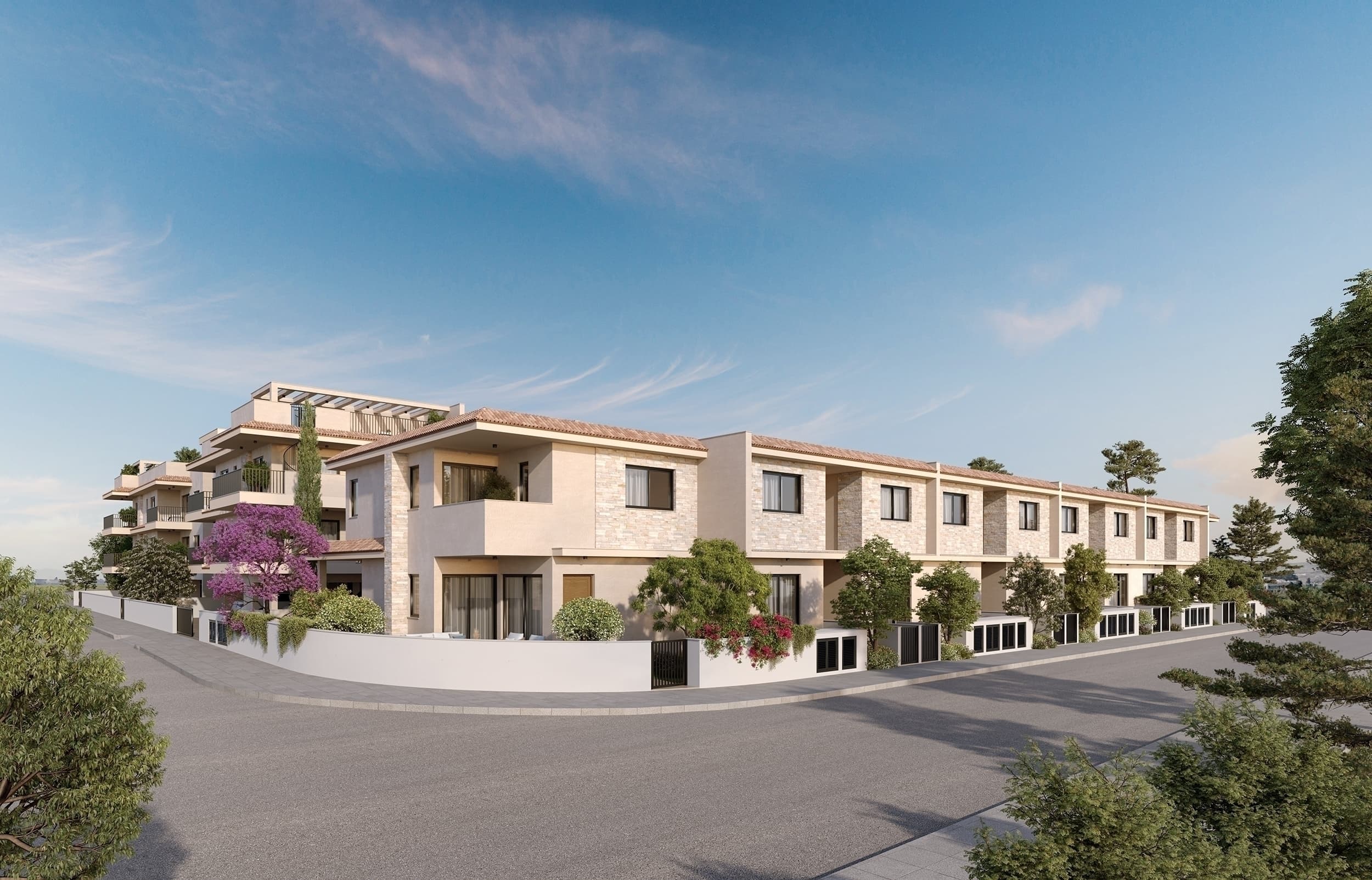 2-bedrooms apartments in Larnaca, Cyprus.