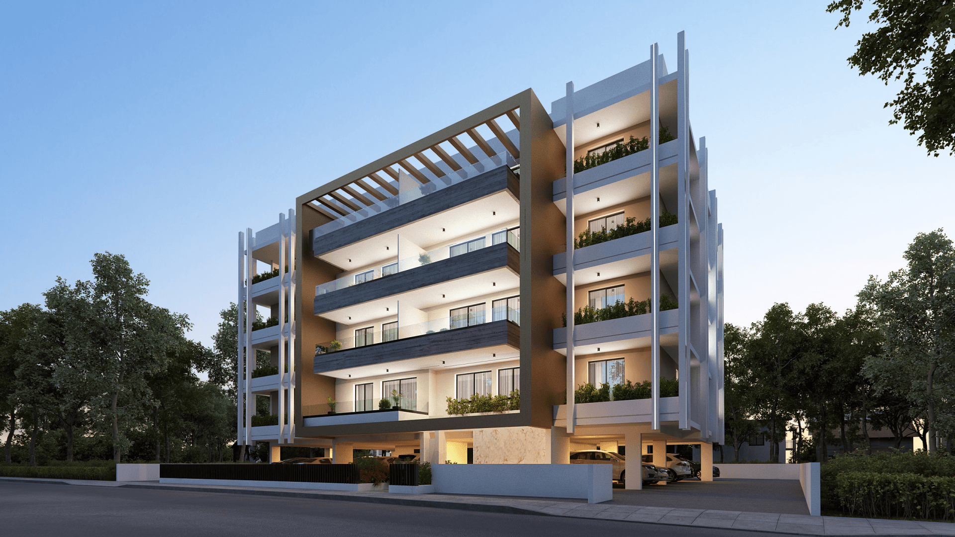 2-bedrooms apartments in Larnaca, Cyprus.