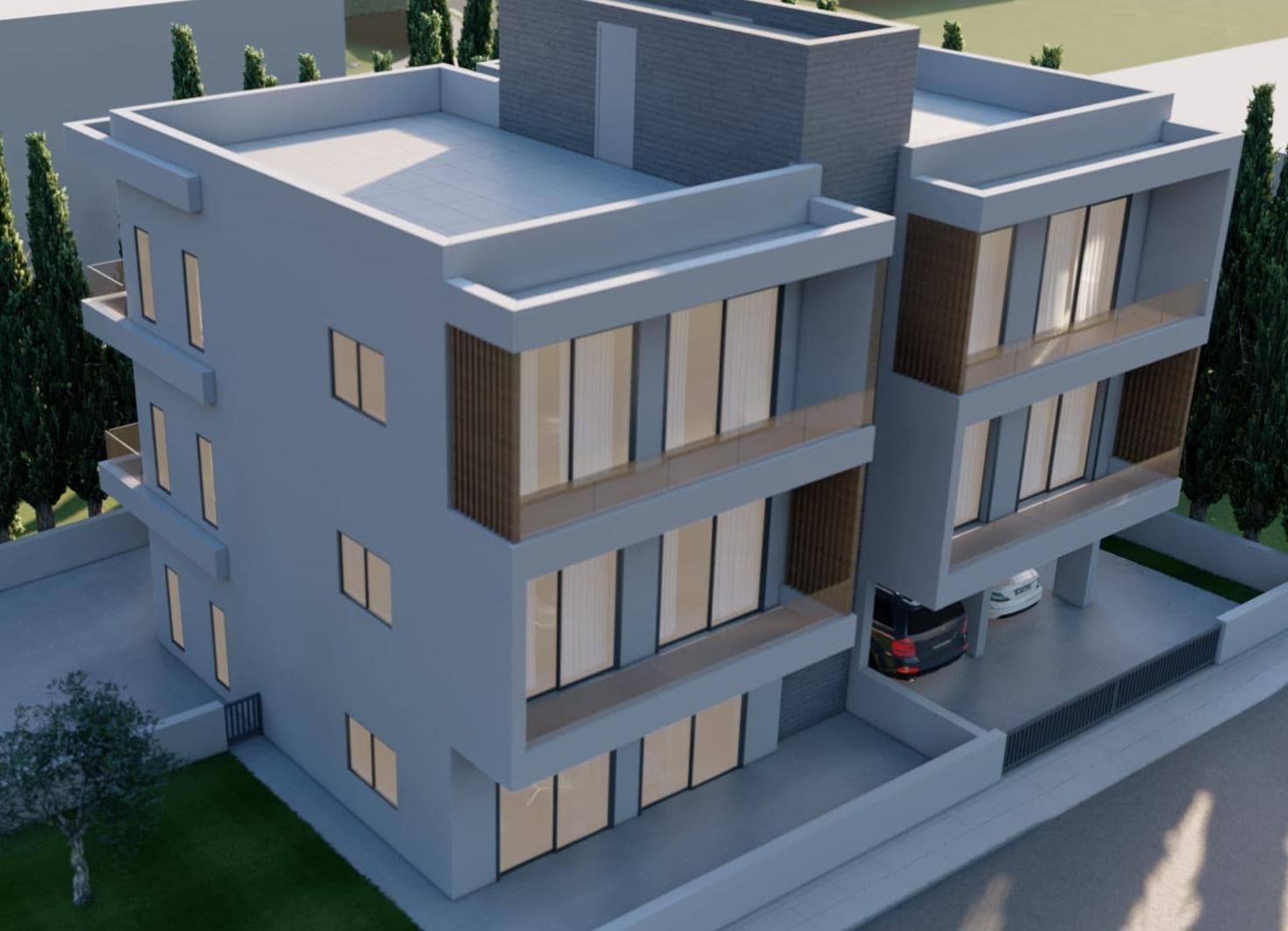 2-bedrooms apartments in Paphos, Cyprus.