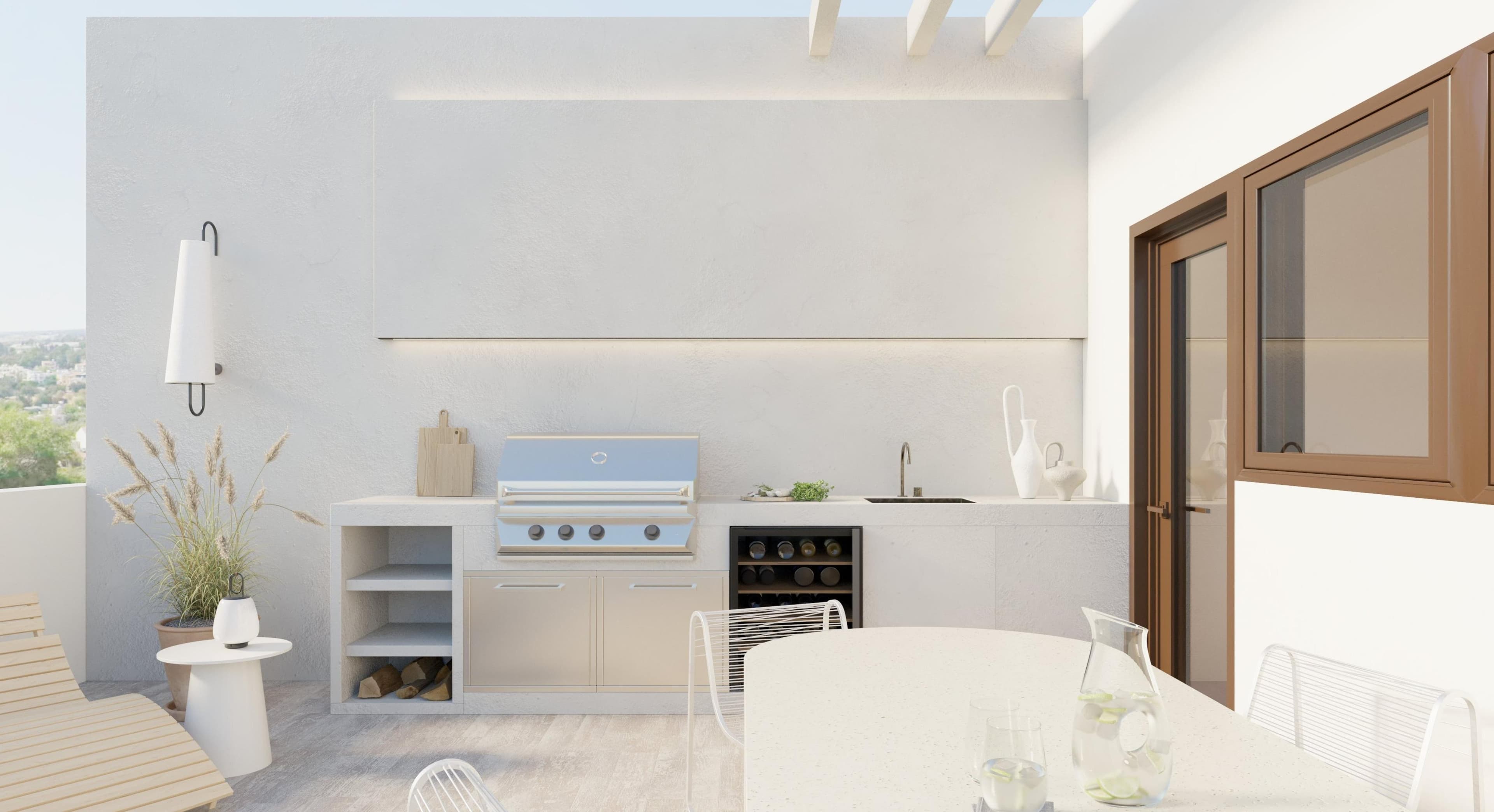 2-bedrooms apartments in Limassol, Cyprus.