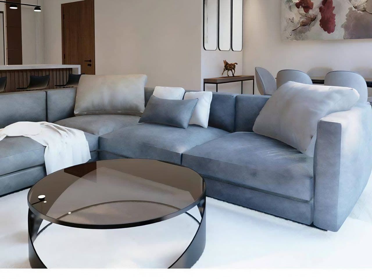 2-bedrooms apartments in Nicosia, Cyprus.