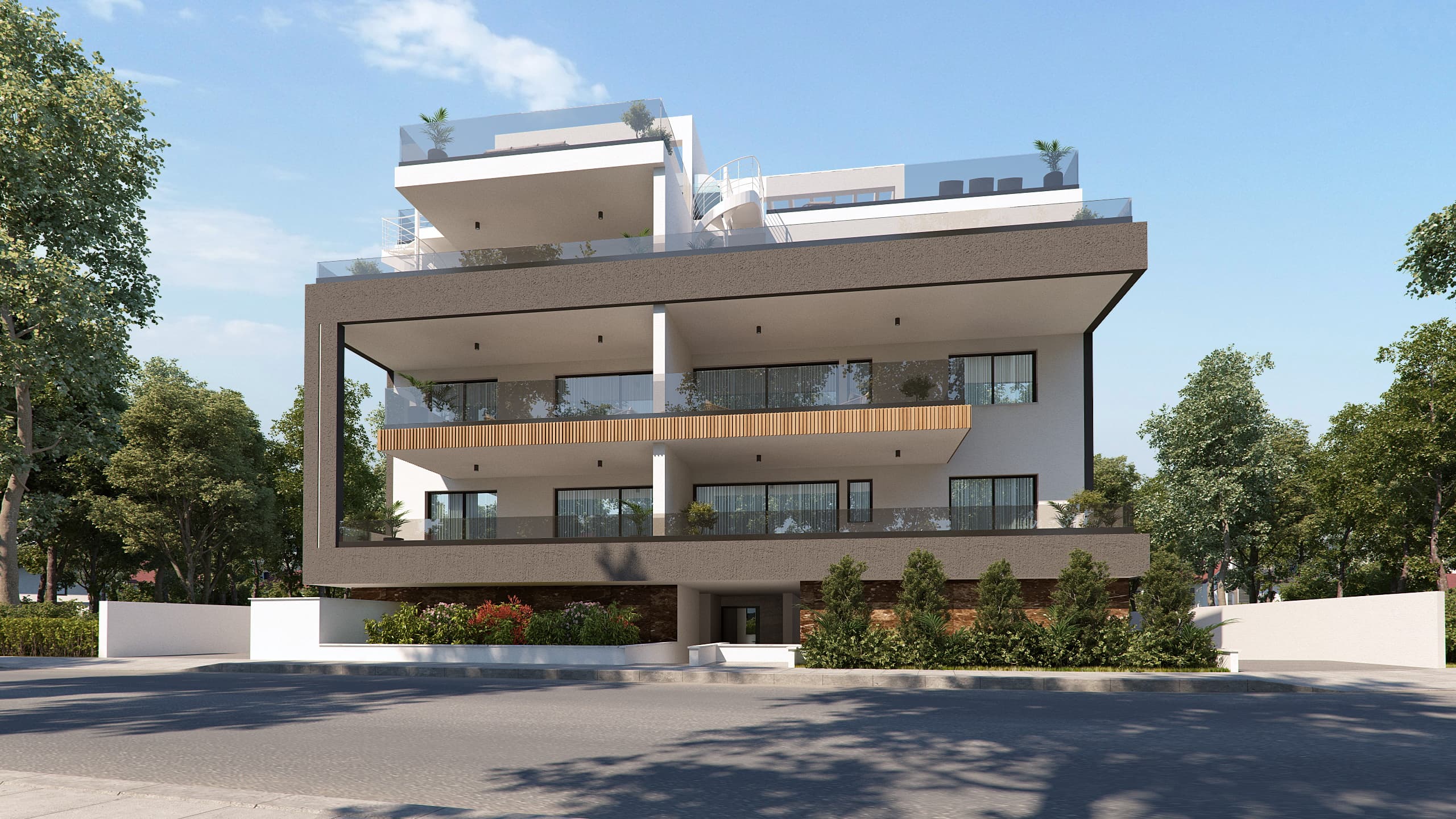 2-bedrooms apartments in Larnaca, Cyprus.