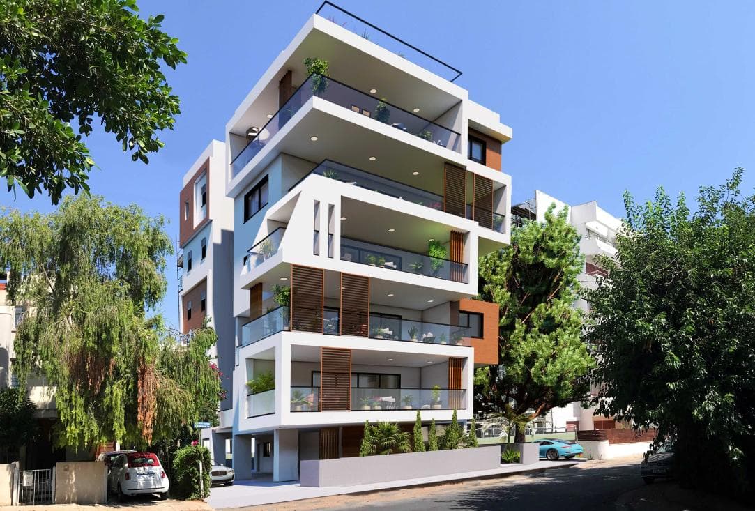 3-bedrooms apartments in Nicosia, Cyprus.