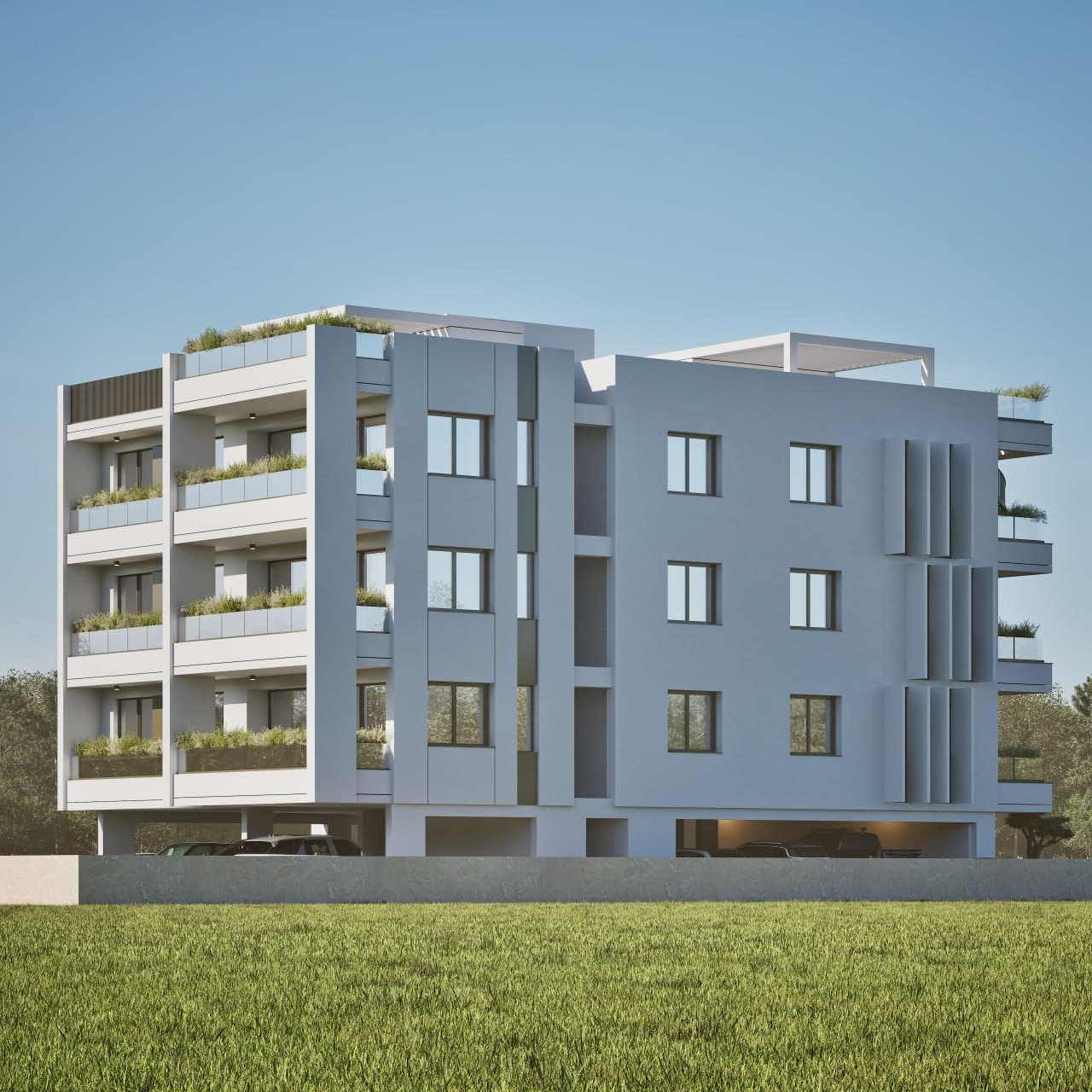 2-bedrooms apartments in Larnaca, Cyprus.