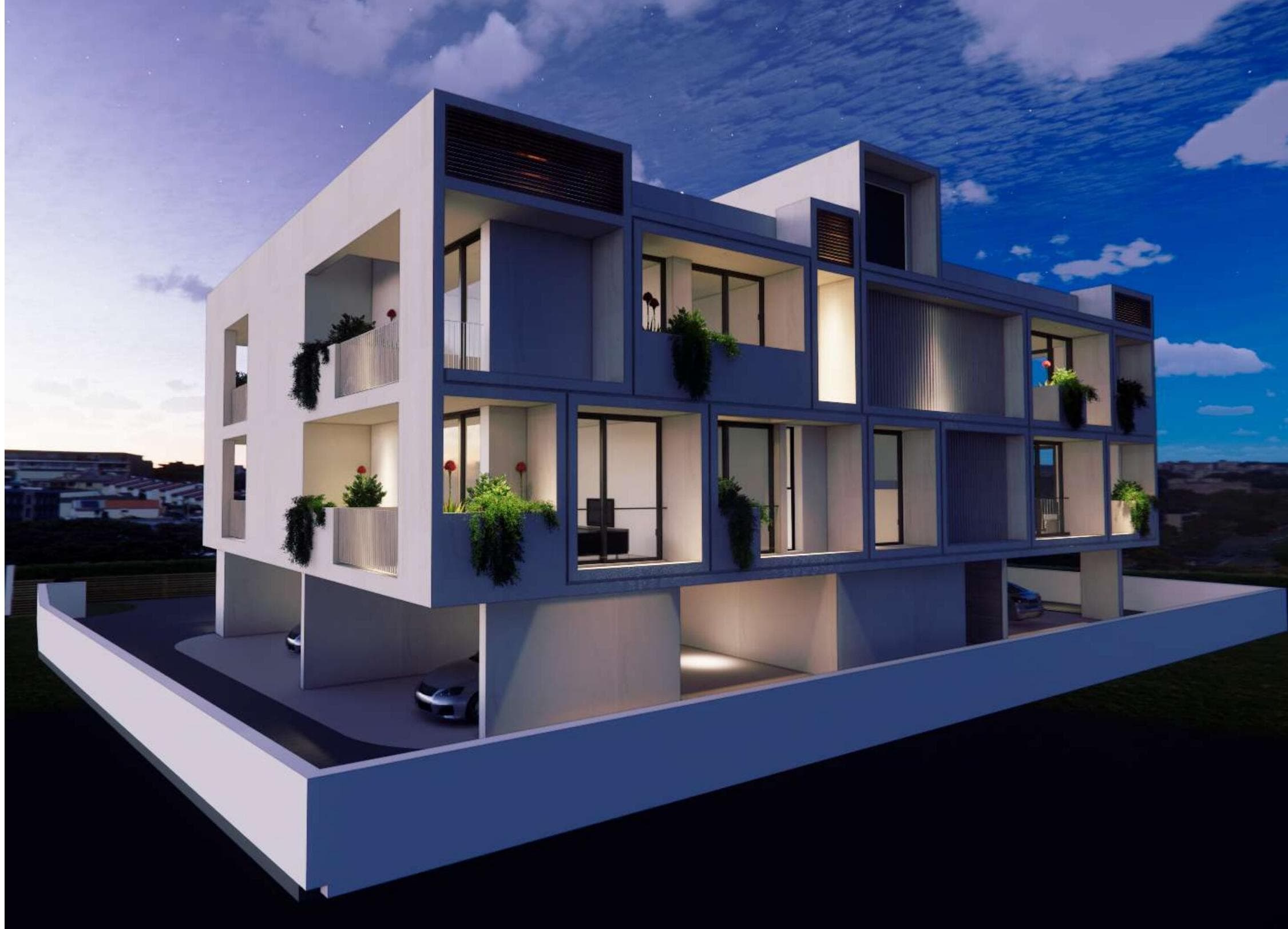 1-bedrooms apartments in Paphos, Cyprus.
